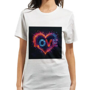 Love 9 - Polycotton Unisex Crewneck T-shirt