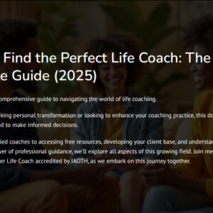 2025 How to Find a Life Coach. The Ultimate Guide 2025