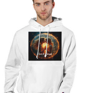 Love 1 - Recycled polyester Unisex Pullover Hoodie | Champion S1051