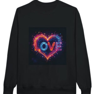 Love 9 - Midweight Fleece Adult Crewneck Sweatshirt | Gildan SF000