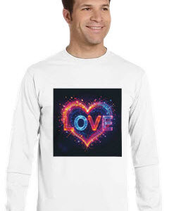 Love 9 - Organic Unisex Classic Long-Sleeve T-Shirt | Econscious EC1500