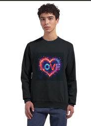 Love 9 - Premium Unisex Crewneck Sweatshirt